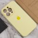 Чехол Silicone Case Full Camera Protective (AA) для Apple iPhone 13 Pro (6.1") Желтый / Mellow Yellow фото 5