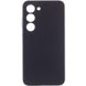 Чехол Silicone Cover Lakshmi Full Camera (AAA) для Samsung Galaxy S24 Черный / Black фото 1