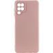 Чехол Silicone Cover Lakshmi Full Camera (AA) для Samsung Galaxy A12 Розовый / Pink Sand фото 1