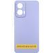 Чохол Silicone Cover Lakshmi Full Camera (AAA) для Motorola Edge 60 / Edge 60 Fusion Бузковий / Dasheen