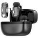 Петличный беспроводной микрофон WIWU WM008 Dual-mic ANC Type-C Black фото 5