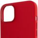 Чехол Silicone case (AAA) full with Magsafe для Apple iPhone 13 (6.1") Красный / Red фото 5