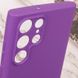 Чехол Silicone Cover Lakshmi Full Camera (A) для Samsung Galaxy S24 Ultra Фиолетовый / Purple фото 6