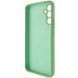 Чехол Silicone Cover Lakshmi Full Camera (AAA) для Samsung Galaxy S24 Мятный / Mint фото 4