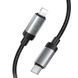 Дата кабель Hoco X117 Star Type-C to Lightning 27W (1m) Black фото 3