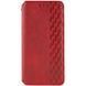 Шкіряний чохол-книжка GETMAN Cubic (PU) для Samsung Galaxy A07 Червоний