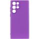 Чехол Silicone Cover Lakshmi Full Camera (A) для Samsung Galaxy S24 Ultra Фиолетовый / Purple фото 2