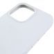 Чехол Silicone Case (AA) Logo with MagSafe для Apple iPhone 12 Pro Max (6.7") Белый / White фото 4