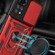 Ударопрочный чехол Camshield Serge Ring для Xiaomi Redmi Note 11 (Global) / Note 11S Красный фото 2
