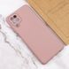 Чехол Silicone Cover Lakshmi Full Camera (AA) для Samsung Galaxy A12 Розовый / Pink Sand фото 4
