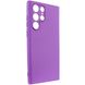 Чохол Silicone Cover Lakshmi Full Camera (A) для Samsung Galaxy S24 Ultra Фіолетовий / Purple фото 1