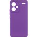 Чехол Silicone Cover Lakshmi Full Camera (A) для Xiaomi Redmi Note 13 Pro+ Фиолетовый / Purple фото 1