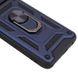 Ударопрочный чехол Camshield Serge Ring для Xiaomi Poco F4 Синий фото 4