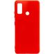 Чехол Silicone Cover Full without Logo (A) для Huawei P Smart (2020) Красный / Red фото 1