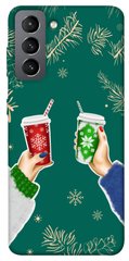 Чехол itsPrint Winter drinks для Samsung Galaxy S21 FE
