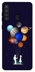 Чехол itsPrint Галактика для Samsung Galaxy A21