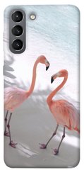 Чохол itsPrint Flamingos для Samsung Galaxy S21