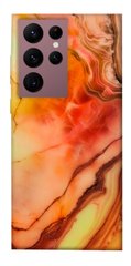 Чохол itsPrint Червоний корал мармур для Samsung Galaxy S22 Ultra