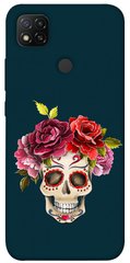 Чехол itsPrint Flower skull для Xiaomi Redmi 9C