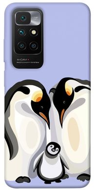 Чохол itsPrint Penguin family для Xiaomi Redmi 10