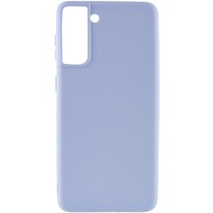 Силиконовый чехол Candy для Samsung Galaxy S21+ Голубой / Lilac Blue