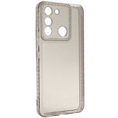 Чехол TPU Starfall Clear для Xiaomi Poco X5 5G / Redmi Note 12 5G Серый
