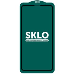Защитное стекло SKLO 5D (тех.пак) для Apple iPhone 15 Pro Max (6.7") Черный