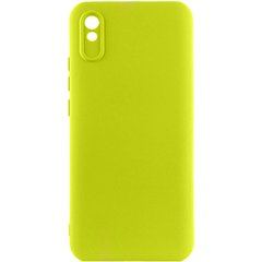 Чехол Silicone Cover Lakshmi Full Camera (A) для Xiaomi Redmi 9A Желтый / Flash