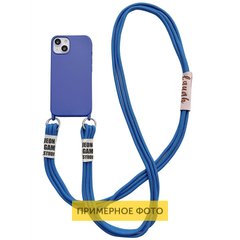 Чехол TPU two straps California для Apple iPhone 13 Pro Max (6.7") Синий / Iris