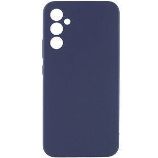 Чехол Silicone Cover Lakshmi Full Camera (AAA) для Samsung Galaxy A34 5G Темно-синий / Midnight blue