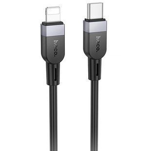 Дата кабель Hoco X109 Energy silicone Type-C to Lightning (2m) Black