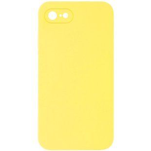 Чехол Silk Square Full Camera Protective (AA) NO LOGO для Apple iPhone 6/6s (4.7") Желтый / Yellow