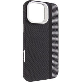 TPU чохол Pixel Craft with MagSafe для Apple iPhone 17 (6.3") Carbon Line