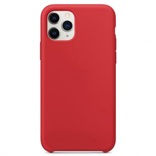 Чехол Silicone Case without Logo (AA) для Apple iPhone 11 Pro (5.8") Красный / Red