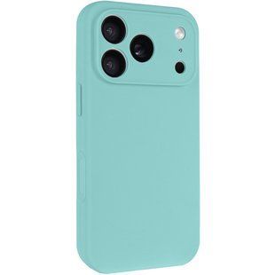Чехол Silk Full Camera Protective (AA) NO LOGO для Apple iPhone 17 Pro Max (6.9") Бирюзовый / Marine Green