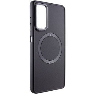 TPU чехол Bonbon Metal Style with Magnetic Fit для Samsung Galaxy A25 5G Черный / Black