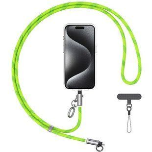 Дата кабель-шнурок Usams US-SJ746 Type-C to Lightning 30W (1.2m) Green