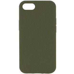 Чехол Silk Full Protective (AA) NO LOGO для Apple iPhone SE (2020) / 7 / 8 (4.7") Зеленый / Dark Olive