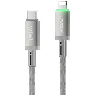 Уценка Дата кабель WIWU C082 Maglink USB to Type-C 60W (1m) Мятая упаковка / Grey