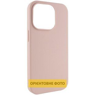 Чехол Silk (AA) NO LOGO with Magnetic Fit для Apple iPhone 17 (6.3") Розовый / Pink Sand