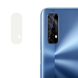 Гибкое защитное стекло 0.18mm на камеру (тех.пак) для Realme 7 Прозрачный