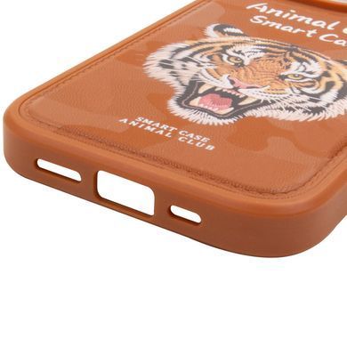 TPU+PC чохол Animal Club для Apple iPhone 17 Pro Max (6.9") Chocolate Brown