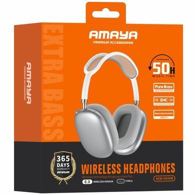 Уценка Накладные беспроводные наушники Amaya H650M ENC Мятая упаковка / Gray