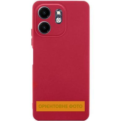 Чохол TPU GETMAN Liquid Silk Full Camera для Samsung Galaxy A32 4G Червоний / Dark Red