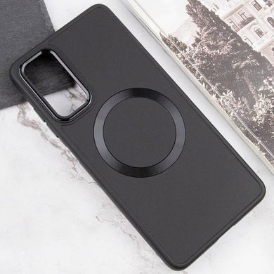 TPU чехол Bonbon Metal Style with Magnetic Fit для Samsung Galaxy A25 5G Черный / Black