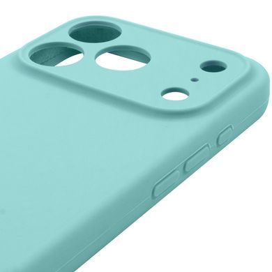 Чехол Silk Full Camera Protective (AA) NO LOGO для Apple iPhone 17 Pro Max (6.9") Бирюзовый / Marine Green
