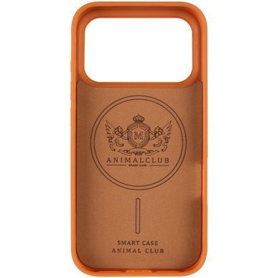 TPU+PC чохол Animal Club для Apple iPhone 17 Pro Max (6.9") Chocolate Brown