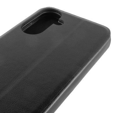 Кожаный чехол-книжка Belora для Samsung Galaxy A55 Black