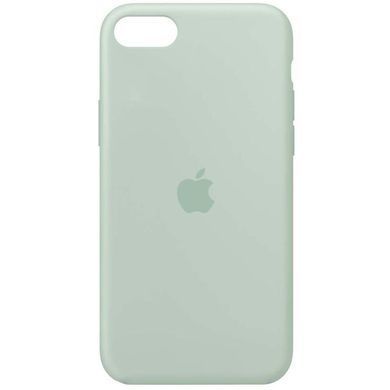 Чехол Silicone Case Full Protective (AA) для Apple iPhone SE (2020) Бирюзовый / Beryl