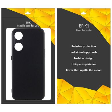 Чехол TPU Epik Black Full Camera для Oppo Reno 8 T 4G Черный